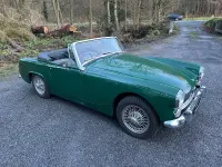 Occasion MG Midget 54 ch (39 kW) 1967 Vert Cabriolet