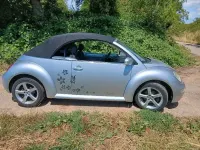 Gebraucht VW Beetle Cabriolet 102 PS (75 kW) 2005 Silber Cabrio