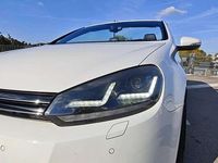 Gebraucht VW Golf Cabriolet 122 PS (89 kW) 2012 Weiß Cabrio