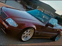 Gebraucht Mercedes SL500 326 PS (239 kW) 1991 Rot Cabrio