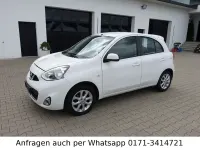 Gebraucht Nissan Micra Acenta 98 PS (72 kW) 2015 Weiß Kleinwagen
