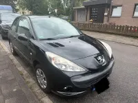 Gebraucht Peugeot 206 75 PS (55 kW) 2009 Schwarz Limousine