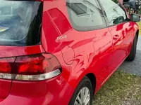 Gebraucht VW Golf VII 80 PS (58 kW) 2012 Rot Kleinwagen