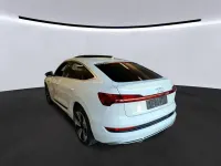 Gebraucht Audi e-tron Sportback S-Line 300 kW (408 PS) 2022 Weiß SUV