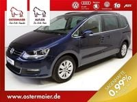 Gebraucht VW Sharan Comfortline 150 PS (110 kW) 2016 Blau metallic Van / Kleinbus