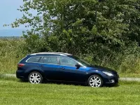 Gebraucht Mazda 6 120 PS (88 kW) 2008 Blau Kombi