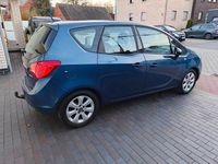 Gebraucht Opel Meriva Edition 95 PS (69 kW) 2015 Blau Van / Kleinbus