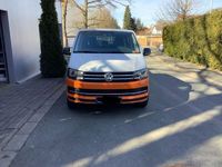 gebraucht VW T6 BusMultivan150 PS 2.0 TDi Orange Foliert DSG Navi 20 Zoll