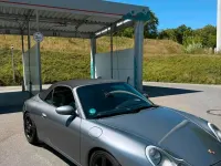Gebraucht Porsche 911 Carrera Cabriolet 300 PS (220 kW) 2000 Silber Cabrio