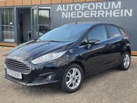 Gebraucht Ford Fiesta Titanium 125 PS (91 kW) 2017 Iridiumschwarz metallic Limousine