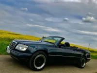Gebraucht Mercedes E200 136 PS (100 kW) 1996 Schwarz Cabrio