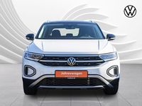 Gebraucht VW T-Roc Style 150 PS (110 kW) 2024 Pure white schwarz SUV