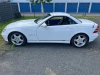 Gebraucht Mercedes SLK200 Edition 163 PS (119 kW) 2000 Weiß Cabrio