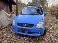 Gebraucht Opel Agila 80 PS (58 kW) 2003 Blau Van / Kleinbus