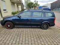 Gebraucht Opel Astra 101 PS (74 kW) 2002 Blau Limousine