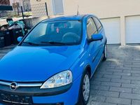 Gebraucht Opel Corsa Elegance 77 PS (56 kW) 2003 Blau Kleinwagen
