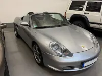 Begagnad Porsche Boxster 266 HK (195 kW) 2004 Silver Cab