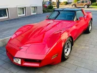 Gebraucht Corvette C3 190 PS (139 kW) 1981 Rot Coupé