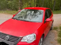 Gebraucht VW Polo 80 PS (58 kW) 2008 Rot Kleinwagen
