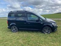 Gebraucht VW Caddy Comfortline 125 PS (91 kW) 2018 Schwarz Van / Kleinbus