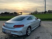 Gebraucht Mercedes C200 AMG line 184 PS (135 kW) 2020 Silber Coupé