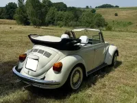 Gebraucht VW Käfer Karmann 73 PS (53 kW) 1973 Weiß Cabrio