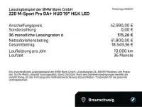 Gebraucht BMW 220 Comfort Edition 170 PS (125 kW) 2026 Black sapphire (schwarz) Coupé