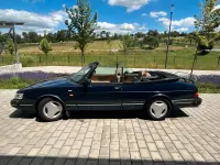 Occasion Saab 900 Cabriolet 141 ch (103 kW) 1992 Bleue Cabriolet