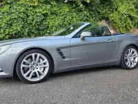Gebraucht Mercedes SL500 435 PS (319 kW) 2012 Silber Cabrio