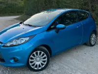 Gebraucht Ford Fiesta Titanium 97 PS (71 kW) 2009 Blau Limousine