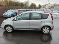 Gebraucht Nissan Note Acenta 88 PS (64 kW) 2009 Silber Kleinwagen
