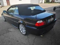 Gebraucht BMW 320 Cabriolet Sport Line 150 PS (110 kW) 2006 Schwarz Cabrio