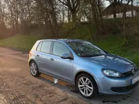 Gebraucht VW Golf VI 80 PS (58 kW) 2009 Blau Kleinwagen
