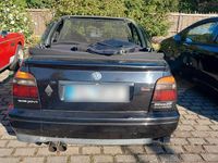 Gebraucht VW Golf Cabriolet 1996 Schwarz Cabrio