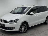 Gebraucht VW Sharan Highline 150 PS (110 kW) 2018 Weiß Van / Kleinbus