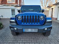 Gebraucht Jeep Wrangler Sahara 200 PS (147 kW) 2020 Blau SUV