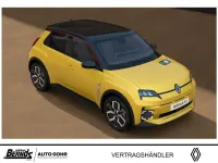 Neu Renault 5 E-Tech Komfort 110 kW (150 PS) 2026 Pop yellow! metallic, dach bla Kleinwagen