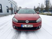 Gebraucht VW Golf VI 105 PS (77 kW) 2010 Rot Kleinwagen