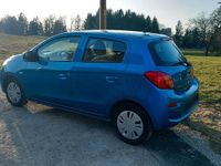 Gebraucht Mitsubishi Space Star 70 PS (51 kW) 2018 Blau Kleinwagen
