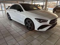 Gebraucht Mercedes CLA200 AMG Line Premium 163 PS (119 kW) 2024 Unilack polarweiß Coupé