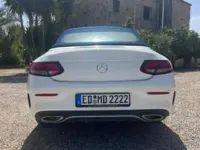 Gebraucht Mercedes C200 AMG line 184 PS (135 kW) 2019 Weiß Cabrio