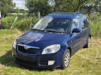 Gebraucht Skoda Roomster 86 PS (63 kW) 2009 Blau Van / Kleinbus