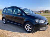 Gebraucht VW Touran Trendline 140 PS (102 kW) 2011 Schwarz Van / Kleinbus