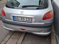 Gebraucht Peugeot 206 88 PS (64 kW) 2005 Silber Limousine
