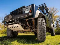 Gebraucht Land Rover Defender 122 PS (89 kW) 2008 Schwarz Kombi