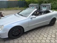 Gebraucht Mercedes CLK320 224 PS (164 kW) 2007 Silber Cabrio