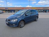 Gebraucht VW Sharan 184 PS (135 kW) 2016 Blau Van / Kleinbus