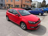 Gebraucht VW Polo Life 90 PS (66 kW) 2014 Rot Kleinwagen