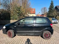 Gebraucht VW Fox 54 PS (39 kW) 2008 Schwarz Kleinwagen