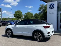Gebraucht VW T-Roc Cabriolet R-line 150 PS (110 kW) 2021 Weiß Cabrio